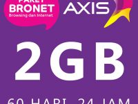 Paket Internet Axis BRONET 24 Jam 1 Timeband